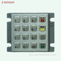 Payment Kiosk အတွက် Surface Brushed Encryption PIN pad